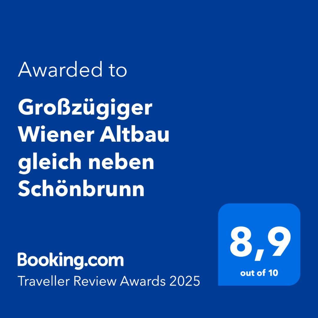 Grosszuegiger Wiener Altbau Gleich Neben Schoenbrunn Buitenkant foto